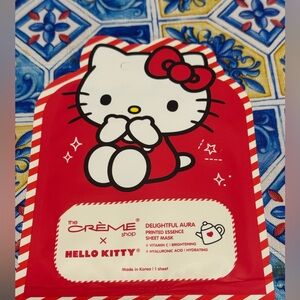 The Crème Shop x Hello Kitty Red Delightful Aura Hydrating Sheet Mask